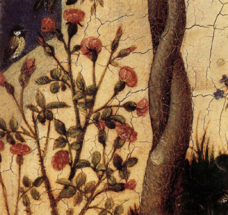Upper Rhenish Master Details of The Little Garden of Paradise Spain oil painting art